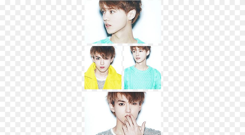Exo Kris And Krishan Child, Art, Portrait, Photography, Person Png Image