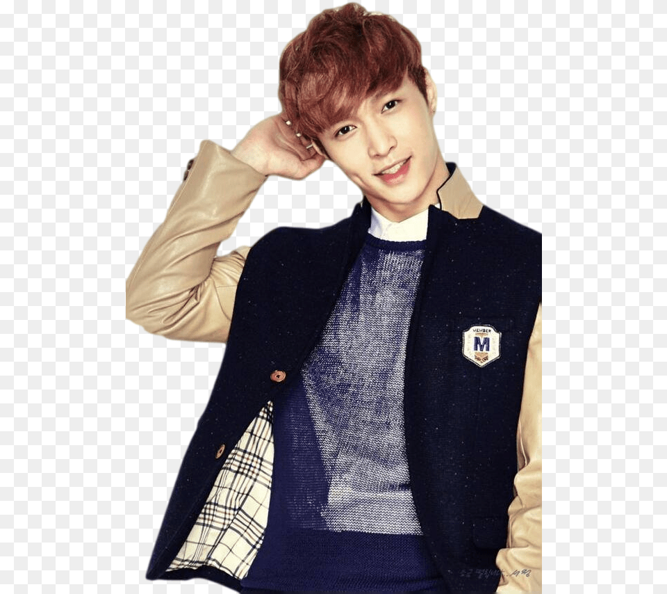 Exo Lay, Jacket, Blazer, Clothing, Coat Png Image