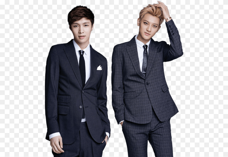 Exo Lay And Tao Clip Arts Tao Exo, Tuxedo, Suit, Jacket, Formal Wear Png