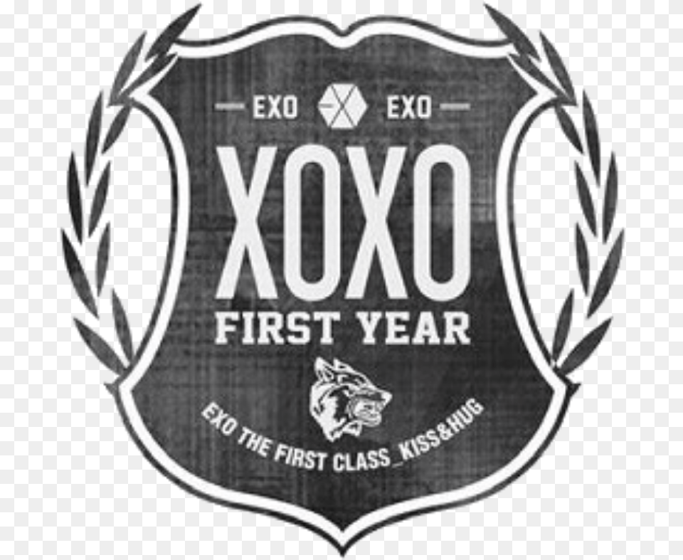 Exo Logo Exo Xoxo, Emblem, Symbol, Badge Free Transparent Png