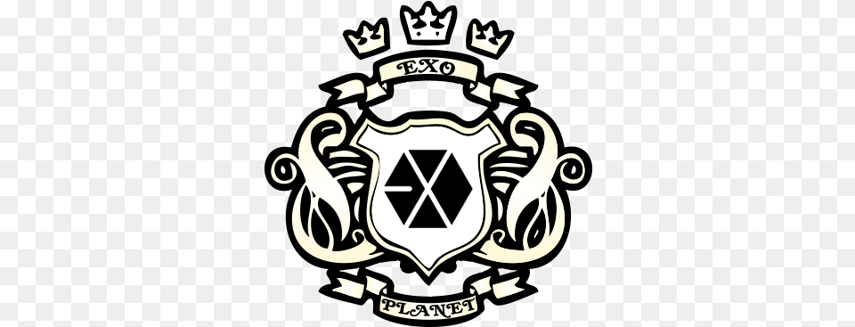 Exo Logo Shared Language, Emblem, Symbol, Badge, Person Free Png Download