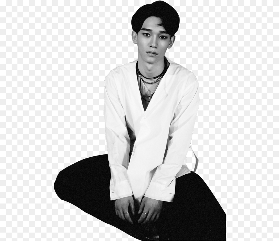 Exo Lotto Photo Teaser, Adult, Man, Person, Head Png Image