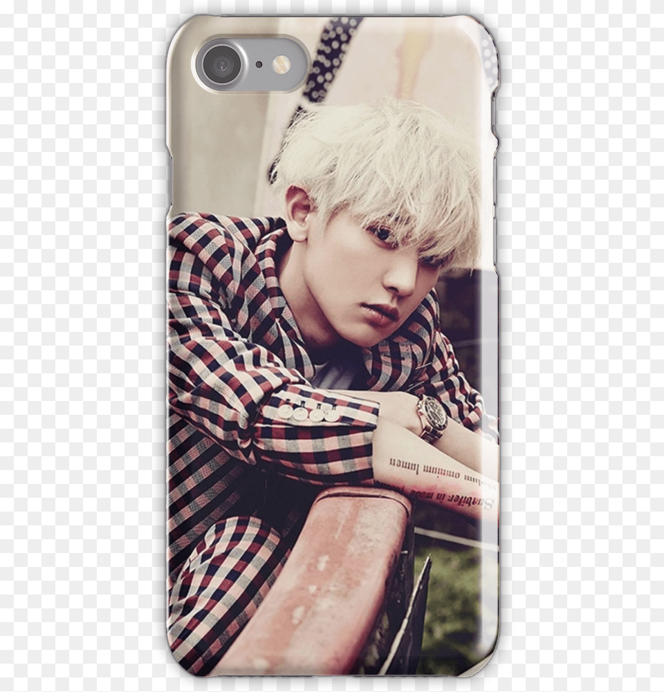 Exo Love Me Right Chanyeol Iphone 7 Snap Case Love Me Right Chanyeol, Head, Person, Hand, Photography Png Image