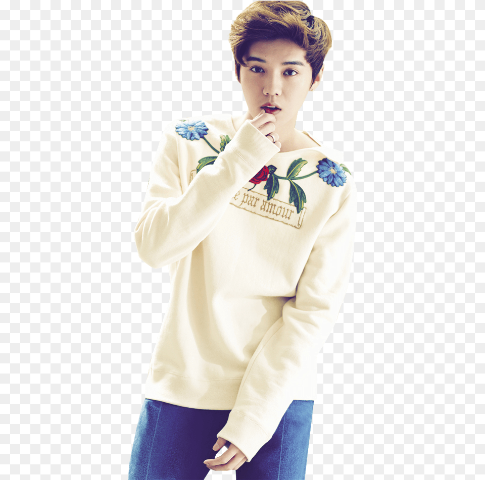 Exo Luhan Luhan Luhanya K Pop K Pop Kpop Luhan Exo Luhan, Blouse, Sweater, Sleeve, Person Png