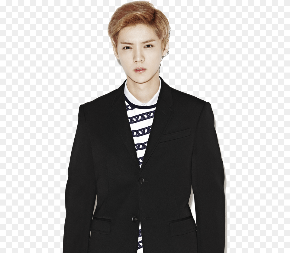 Exo Luhan Luhan Vampire, Tuxedo, Jacket, Suit, Formal Wear Free Png