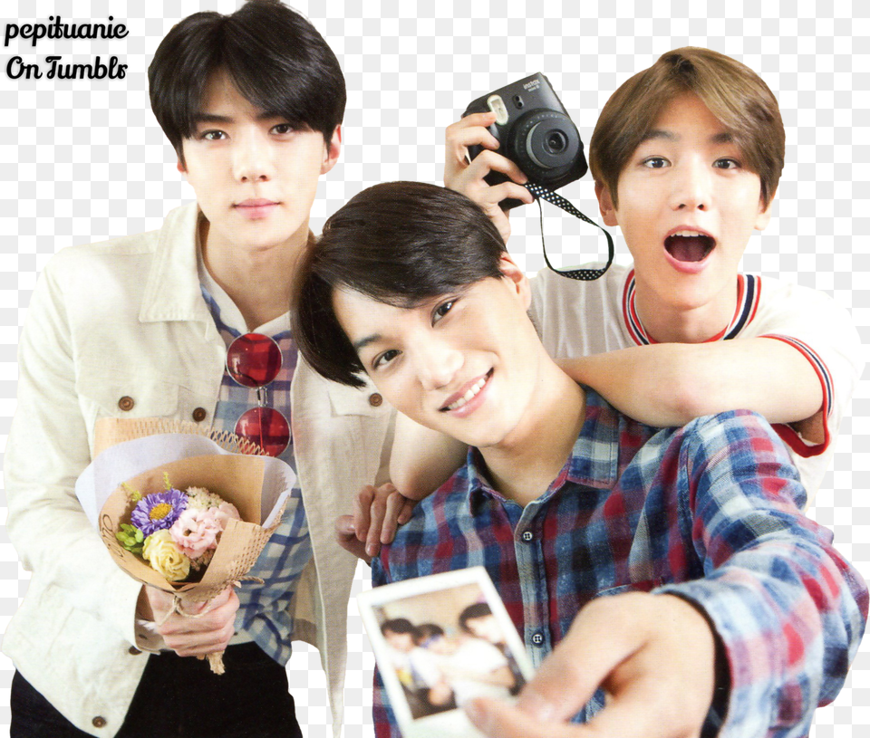 Exo Official Exo L Japan Book Vol, People, Person, Photography, Head Free Png Download