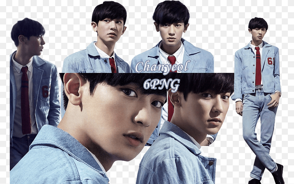 Exo Pack Romantic Universe Exo Chanyeol Love Me Right, Accessories, Shirt, Person, People Free Png