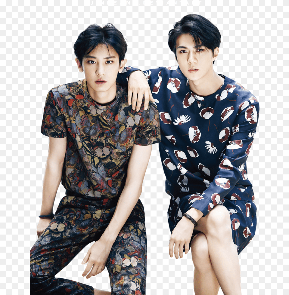 Exo Sehun And Chanyeol, Boy, Male, Person, Teen Free Transparent Png