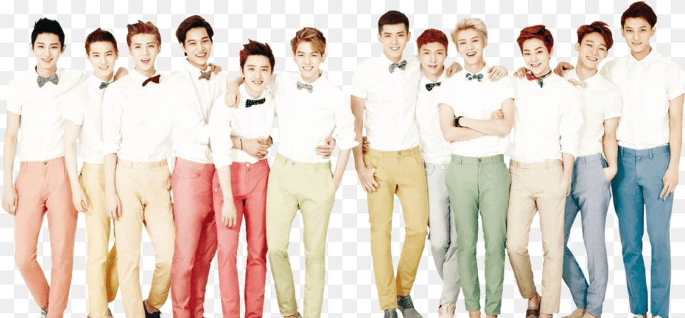 Exo We Are One, People, Pants, Person, Clothing Png