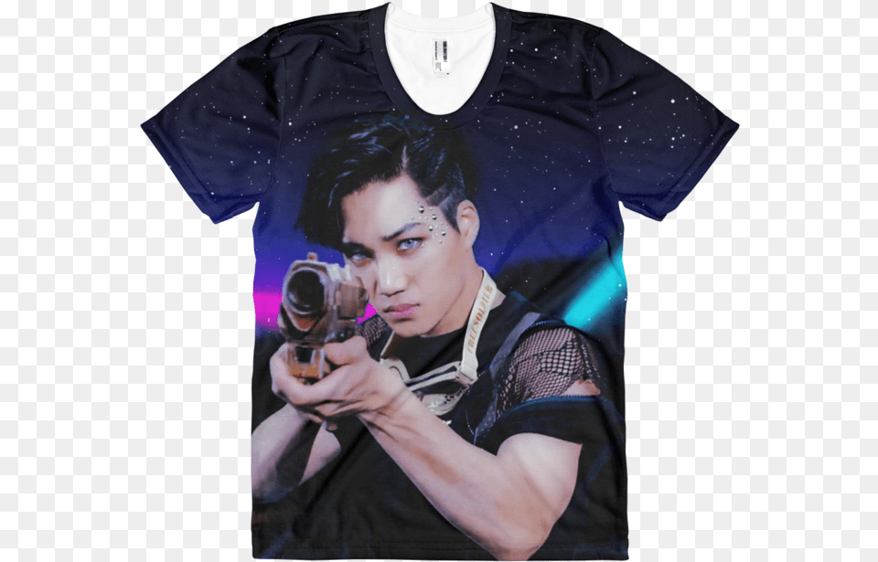 Exo Xiumin Gif Power, T-shirt, Photography, Clothing, Person Free Transparent Png