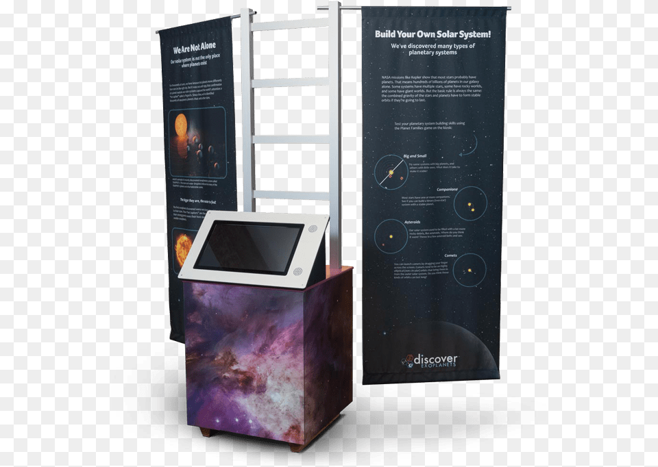 Exoplanets Themed Chase Crate Flyer, Kiosk, Advertisement, Poster, Computer Hardware Free Png