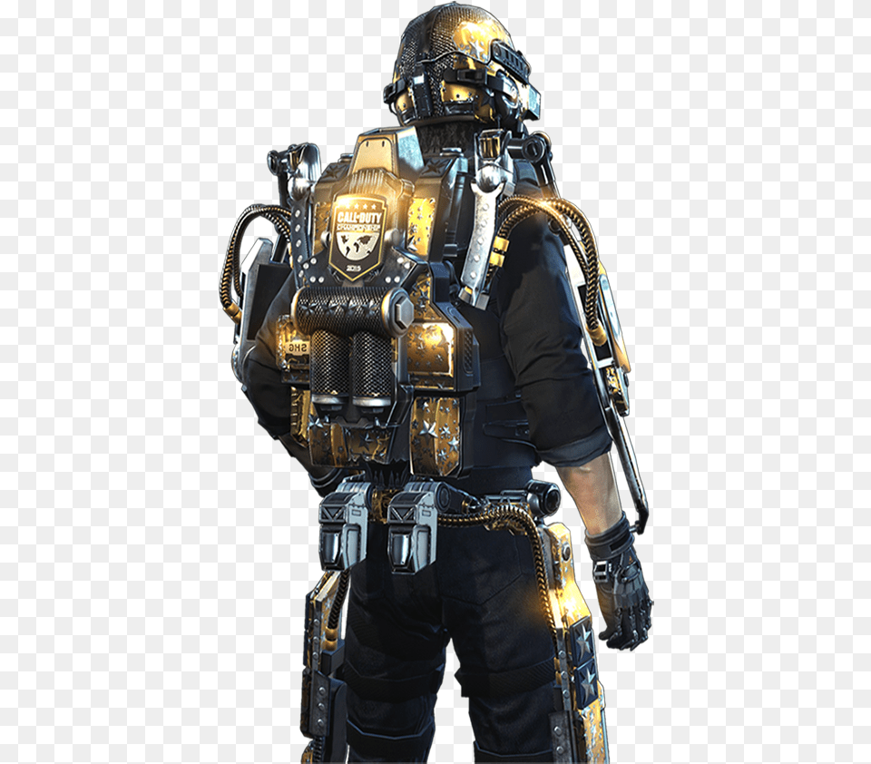 Exoskeleton Black Ops, Adult, Male, Man, Person Free Png Download