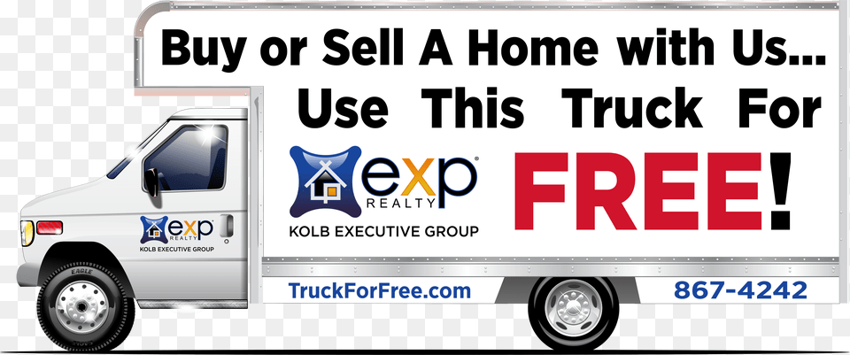 Exp Realty Tucson Moving Truck Exp Realty, Moving Van, Transportation, Van, Vehicle Free Transparent Png