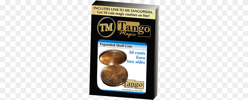 Expanded Shell Coin 50 Cent Euro By Tango Expanded Shell Coin 50 Cent Euro Two Sides By Tango, Money, Bronze, Accessories, Jewelry Free Png Download