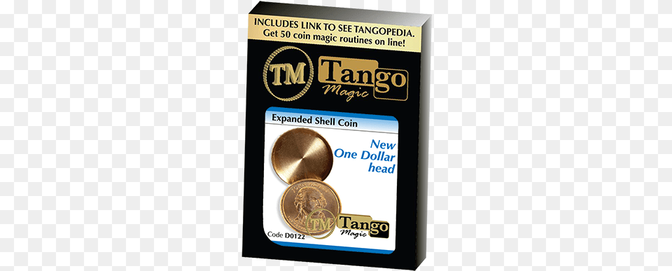 Expanded Shell New One Dollar D0122 By Tango Magic Dollar Size Shell Chinese Coin Red By Tango Magic, Money, Accessories, Jewelry, Locket Free Transparent Png