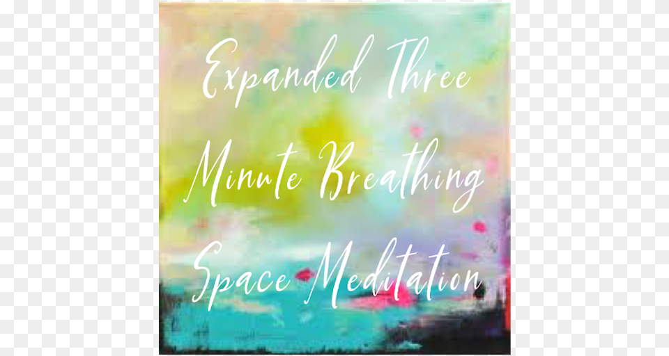 Expanded Three Minute Breathing Space Meditation Christmas Card, Art, Painting Free Transparent Png