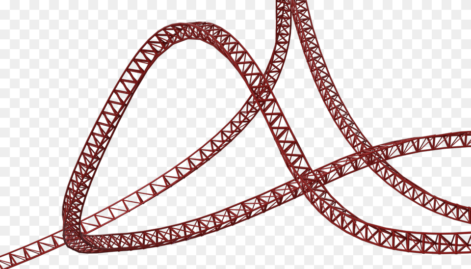 Expanding On This Project I39ve Written Code To Allow Roller Coaster Track Vector, Amusement Park, Fun, Roller Coaster, Bridge Free Png