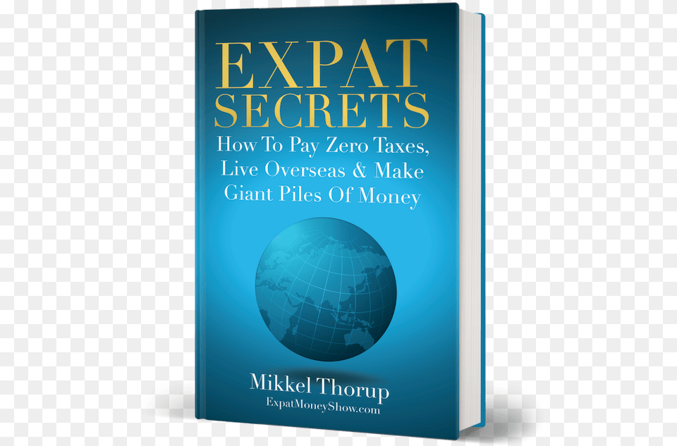 Expat Secrets By Mikkel Thorup Book Cover, Novel, Publication Free Png