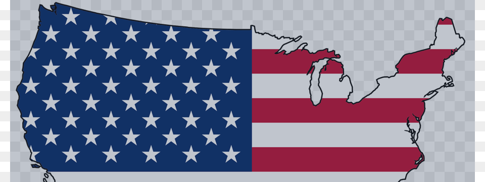 Expectations Of Us Map With American Flag, American Flag, Person Free Png