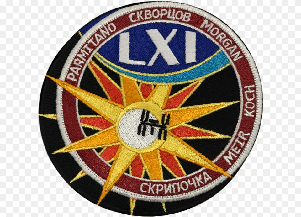 Expedition 61 Space Patches, Badge, Logo, Symbol, Emblem Png Image
