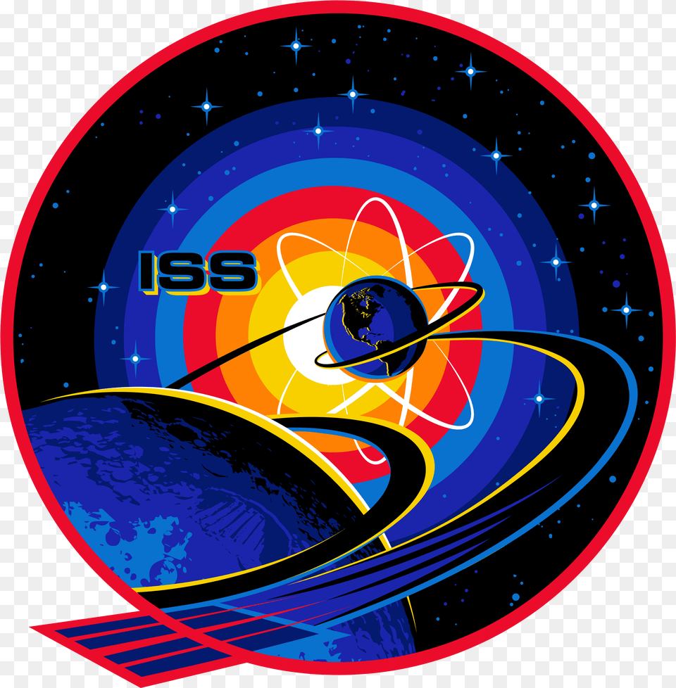 Expedition 63 Wikipedia Iss Expedition 63 Patch, Nature, Night, Outdoors, Astronomy Free Transparent Png