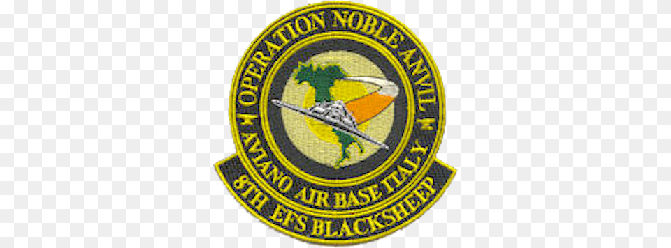 Expeditionary Fighter Squadron Operation Noble Anvil, Badge, Logo, Symbol, Disk Png Image