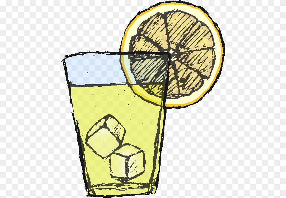 Expenses And Profits Lemonade Drawing, Glass, Beverage Free Png Download