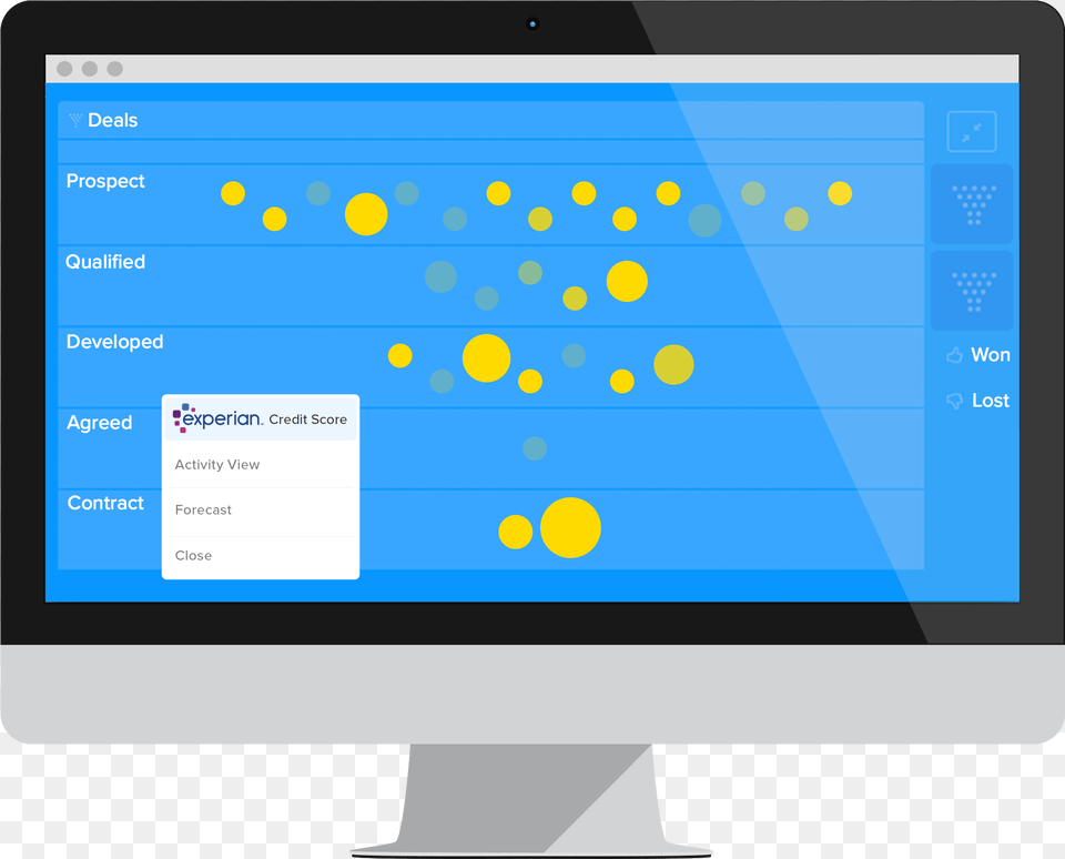 Experian Credit Score Computer Monitor, Electronics, Computer Hardware, Hardware, Screen Free Transparent Png