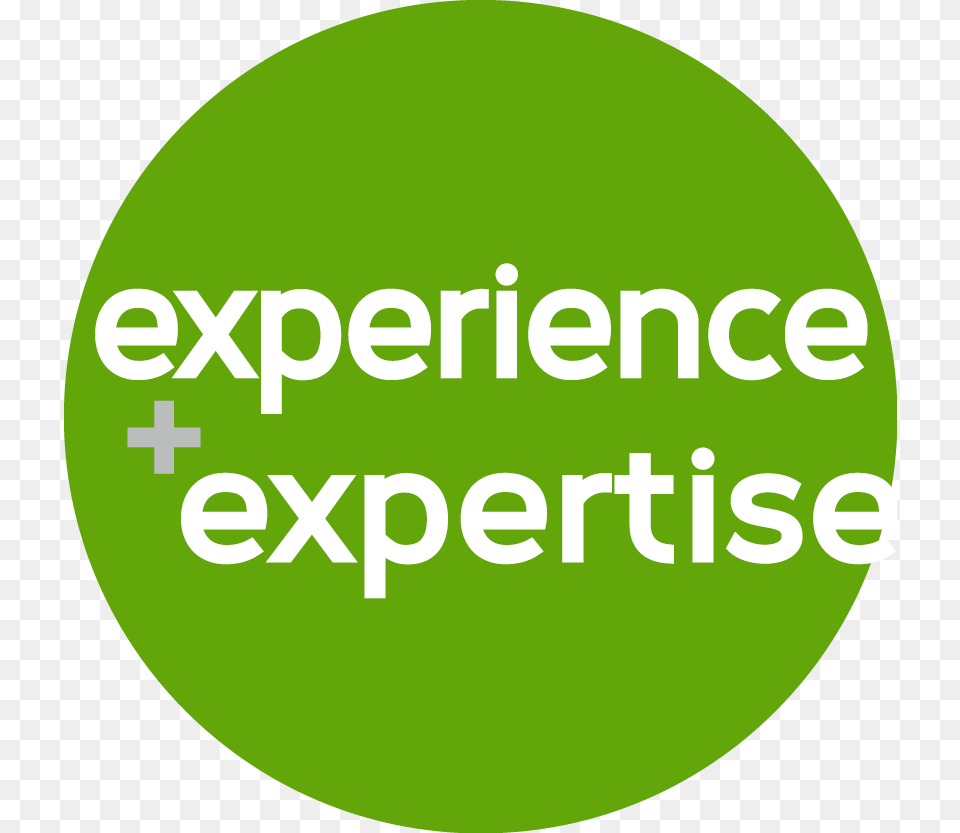 Experience Expertise Experience With Expertise, Logo, Green, Disk Png Image