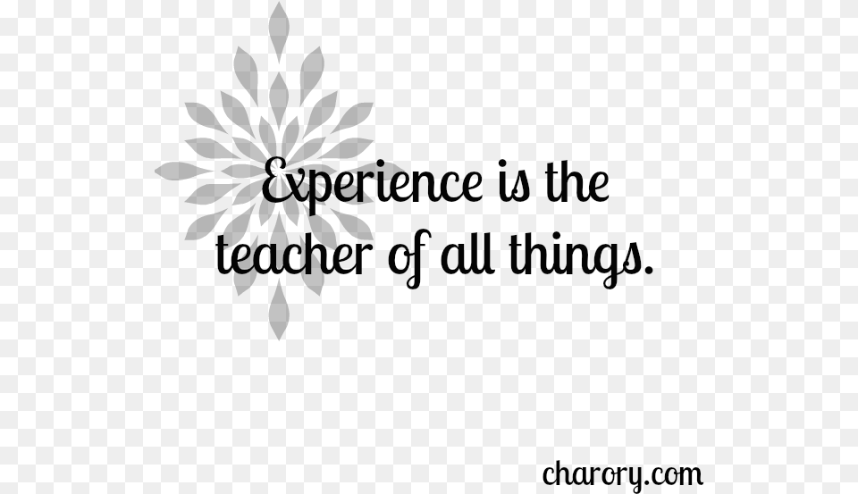 Experience Is The Teacher Of All Things Colossians, Lighting, Text Png