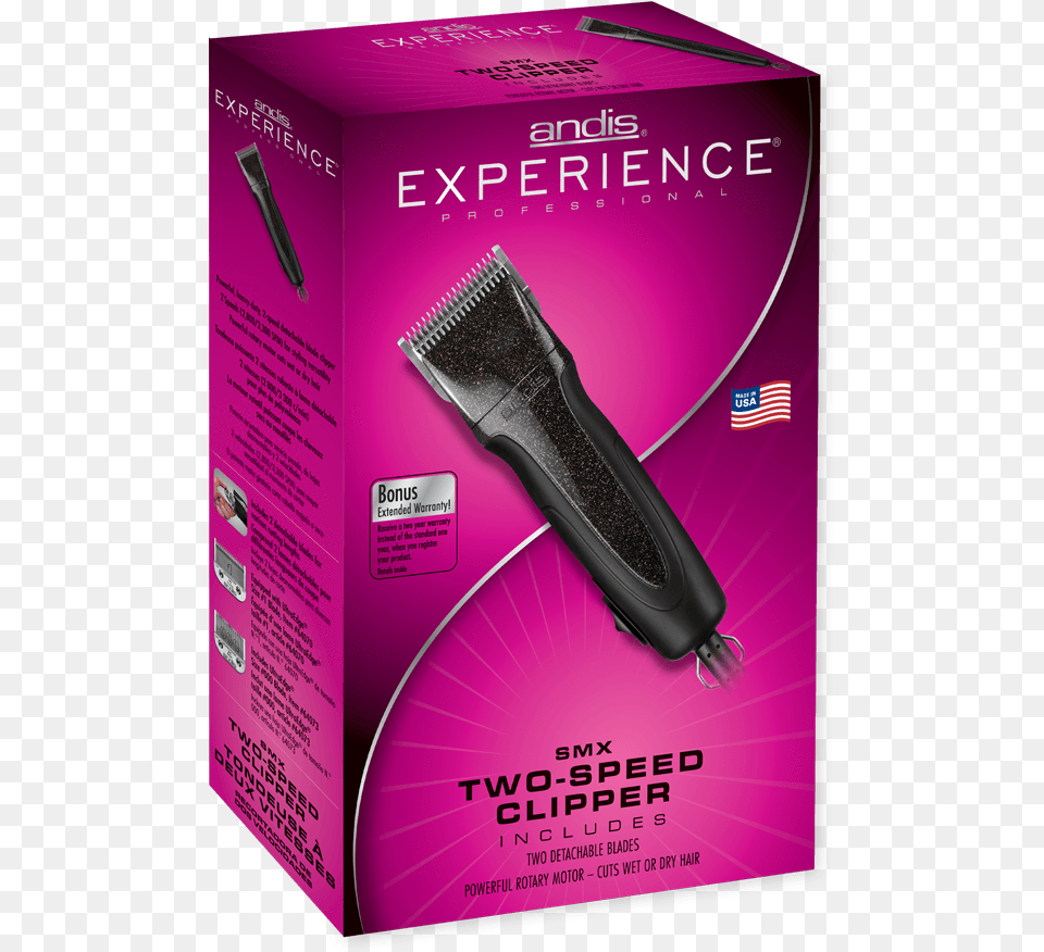 Experience Smx Detachable Blade Clipper Andis Experience Professional Smx Mvp Amp Smc, Advertisement, Brush, Device, Tool Png