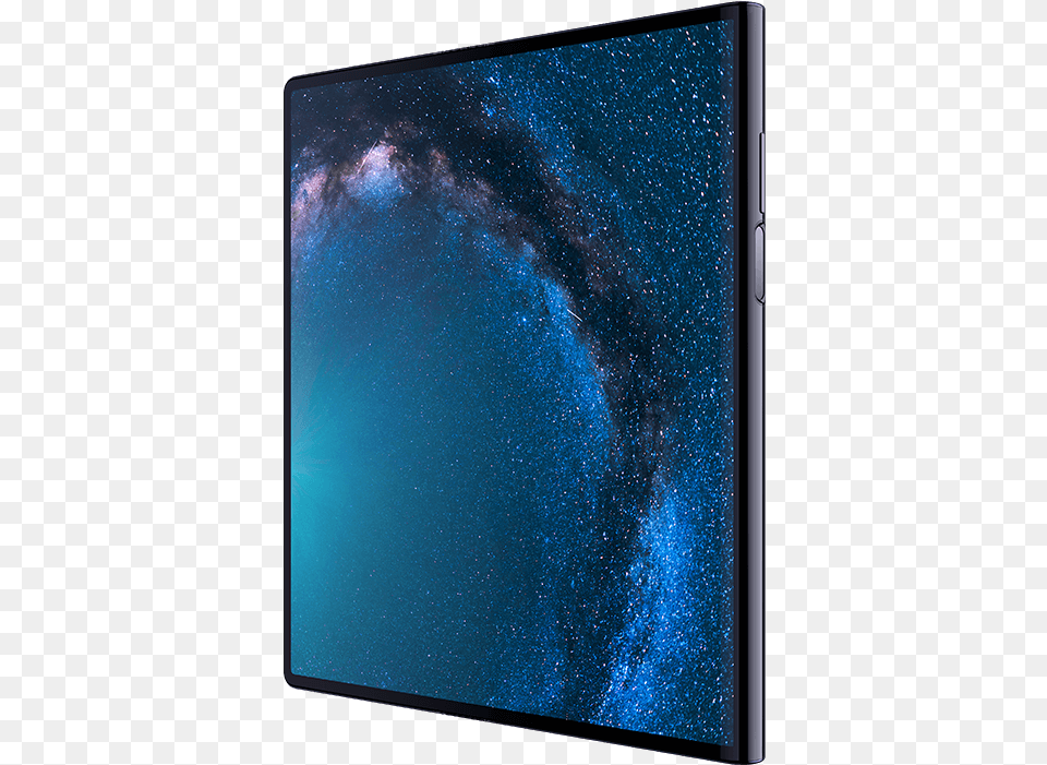 Experience The Future Of Mobile Technology With The Flat Panel Display, Nature, Outdoors, Night, Outer Space Png Image