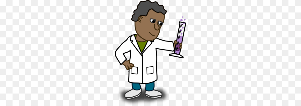Experiment Science Project Chemistry Laboratory, Clothing, Coat, Lab Coat, Baby Free Png Download
