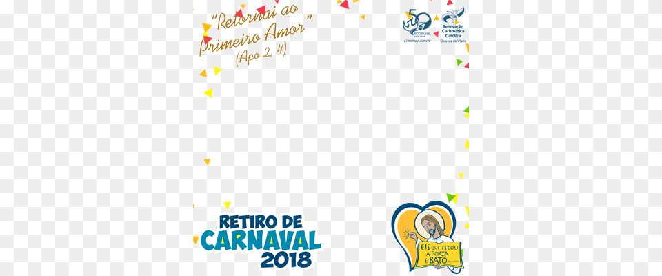 Experimente A Moldura Para Os Retiros De Carnavais Retiro De Carnaval 2018 Rcc, Face, Head, Person, Blackboard Free Png Download