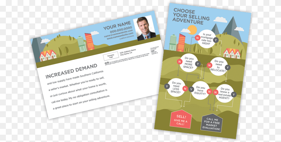 Expired Listing Postcard Campaign Direct Mail Postcards Expired Listings Postcard, Advertisement, Poster, Business Card, Paper Png Image
