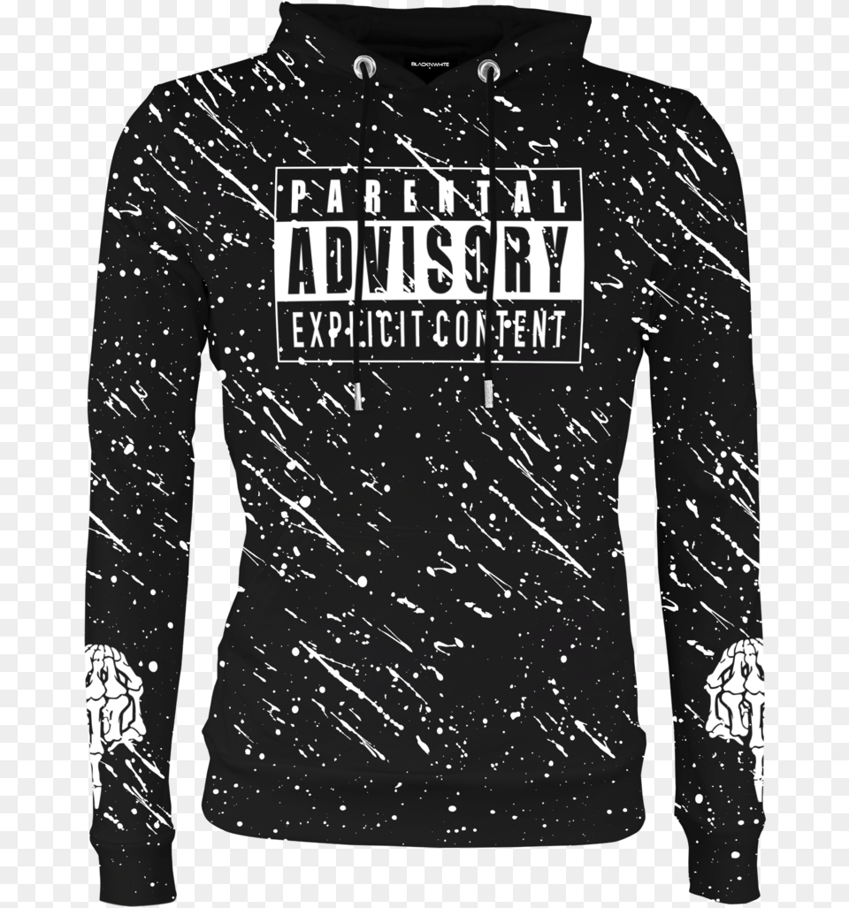Explicit Content Parental Advisory, Clothing, Hoodie, Knitwear, Long Sleeve Free Transparent Png