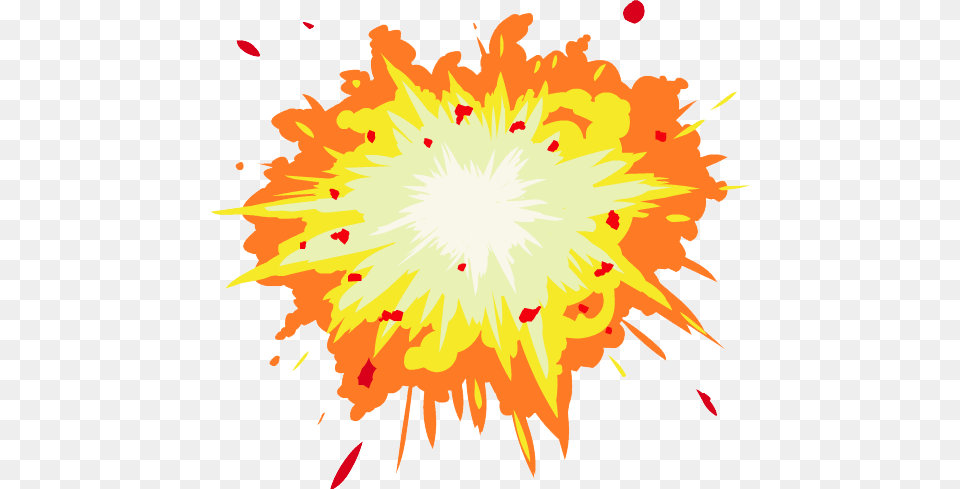 Explode, Art, Flare, Graphics, Light Free Png Download