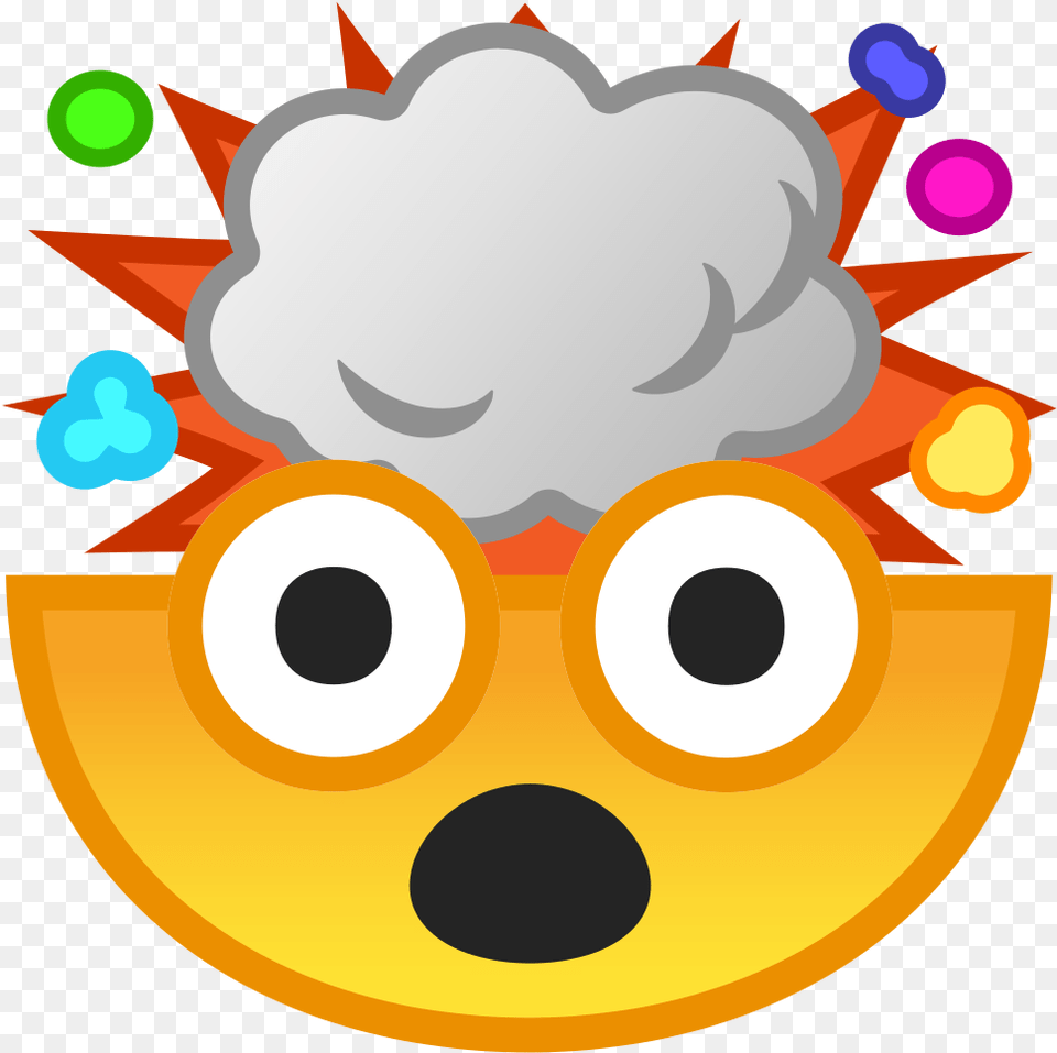 Exploding Head Icon Exploding Head Emoji Png
