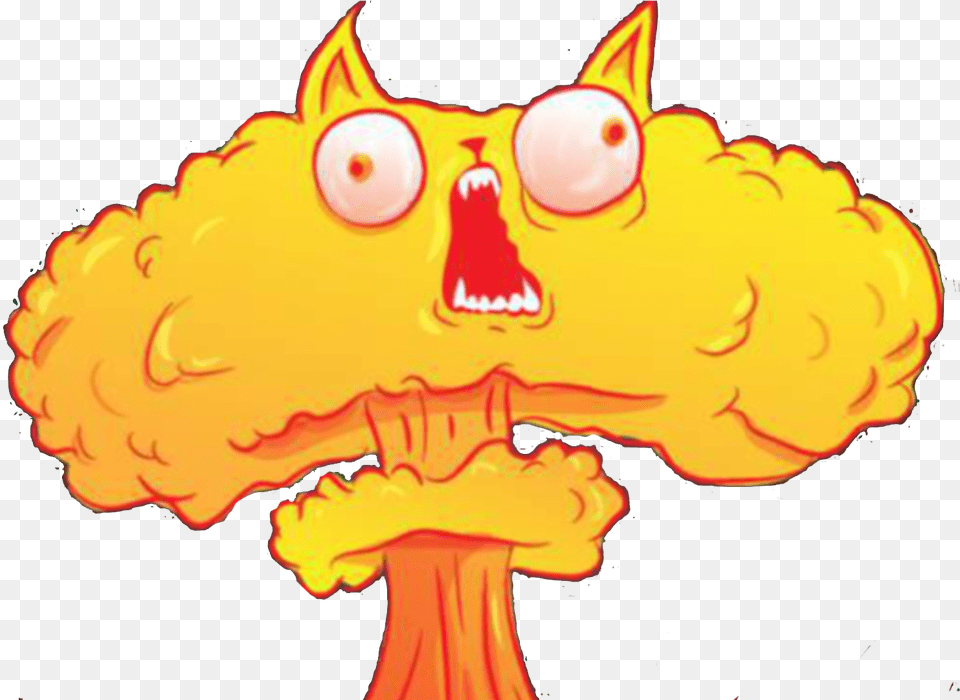 Exploding Kitten Goal Cartoon Clear Exploding Kittens, Baby, Person, Nuclear, Face Free Png