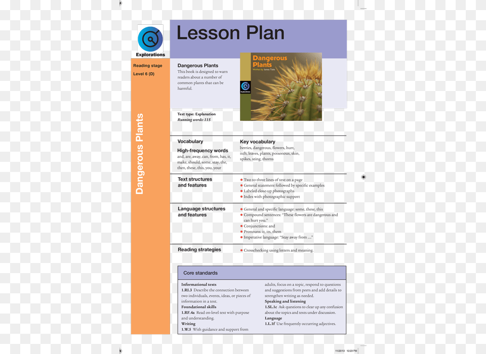 Explorations Early Lesson Plan Set 16 Web Page, File, Webpage, Advertisement, Poster Free Png