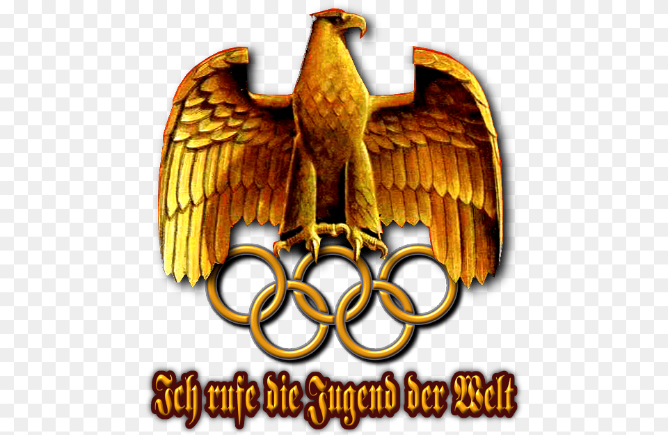 Explore Berlin Olympics Olympic Logo And More Nazi Eagle Egyptian, Animal, Bird, Accessories, Bronze Free Transparent Png