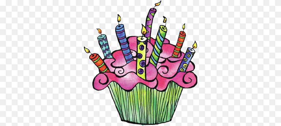 Explore Cupcake Clipart Art And More Happy Birthday Girl, Birthday Cake, Cake, Cream, Dessert Free Png