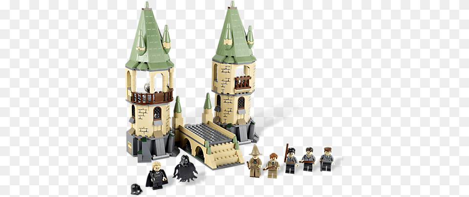 Explore Hogwarts Castle Lego 4867 For Chris Lego Harry Potter Battle For Hogwarts, Architecture, Bell Tower, Building, Tower Free Png Download