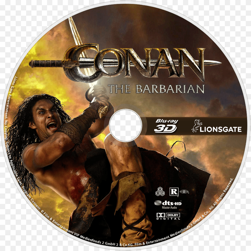 Explore More Images In The Movie Category Conan The Barbarian 2011 Poster, Disk, Dvd, Adult, Female Free Transparent Png