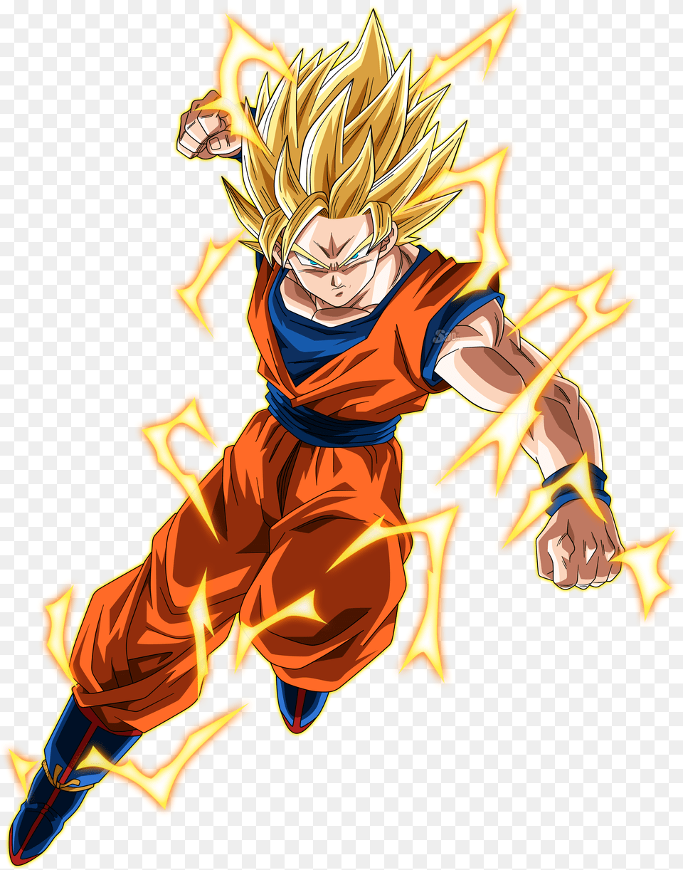 Explore More In The Anime Category Dragon Ball Z Goku Ssj, Book, Comics, Publication, Baby Free Png