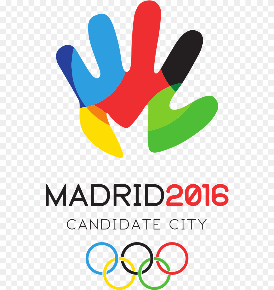 Explore Olympic Logo Spain Madrid And More Madrid 2016 Olympic Bid, Clothing, Glove, Advertisement, Poster Free Png Download