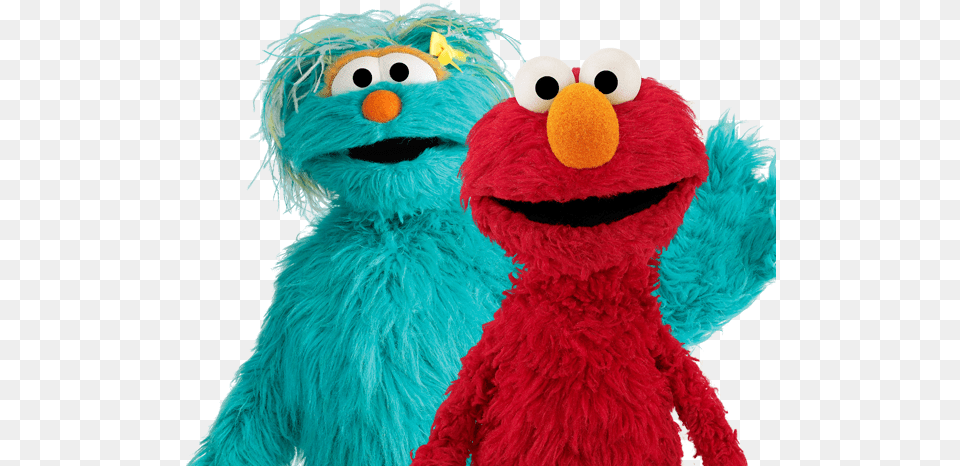 Explore The Tools In The Kit Sesame Street Rosita And Elmo, Teddy Bear, Toy, Plush Free Transparent Png