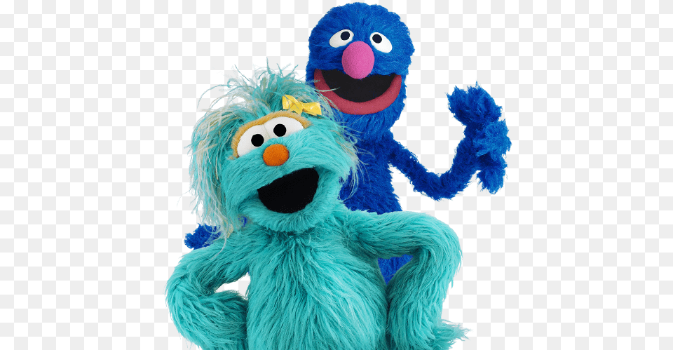 Explore The Tools In The Kit Sesame Street Rosita And Grover, Plush, Toy, Teddy Bear, Mascot Free Transparent Png