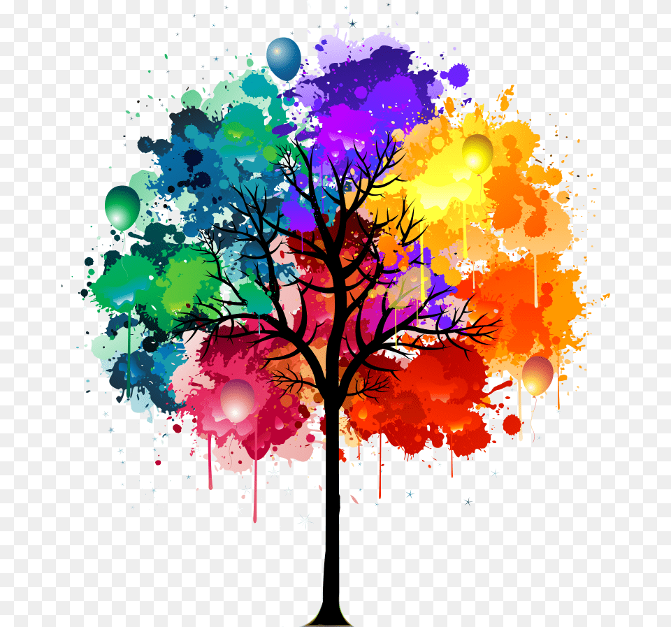 Explore Watercolor Ideas Watercolour Painting And Graphic Design Tree, Art, Graphics, Modern Art, Collage Free Transparent Png