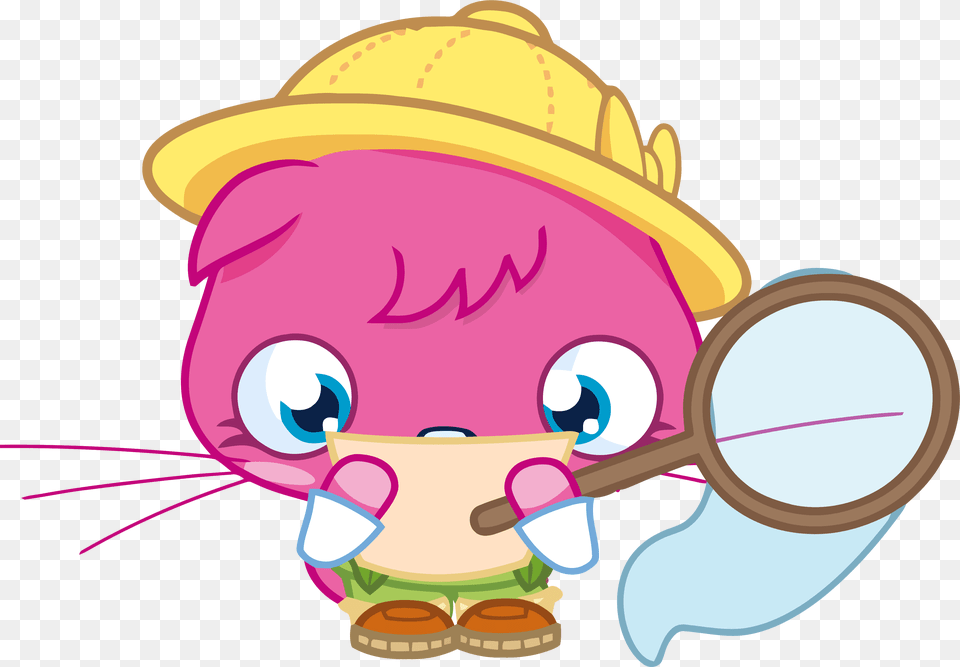 Explorer Poppet Reading Moshi Monster Clipart Moshi Monsters Poppet, Bulldozer, Machine, Toy Free Png Download